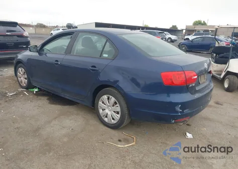 2011 Volkswagen Jetta 2.5L Se from USA, damaged, VIN 3VWDZ7AJ3BM325357